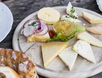 Tagliere di formaggi del Sudtirolo