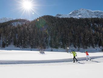 Langlaufen in Reschen