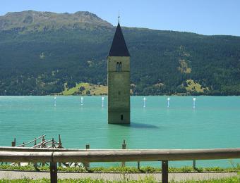 Corsa del lago di Resia in Val Venosta