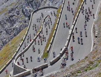 Giornata della bicicletta al Passo dello Stelvio