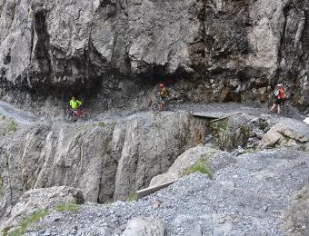 Uinaschlucht - Schliniger Höhenweg