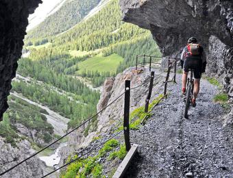 Uinaschlucht - Schliniger Höhenweg