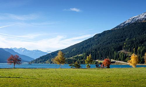 Herbst am Reschensee