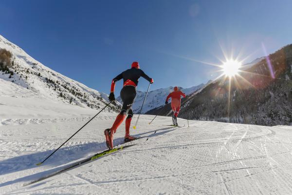 Langlaufloipen im Obervinschgau