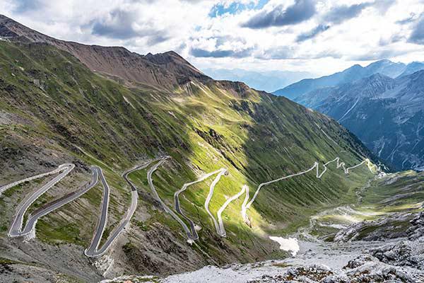 Stilfserjoch Pass - Bikerparadies in Südtirol