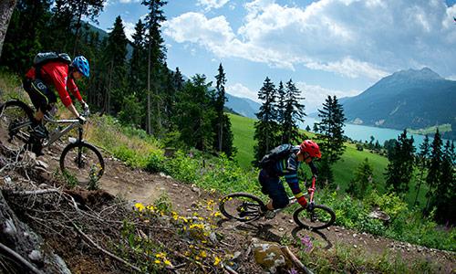 Biken im oberen Vinschgau Biken im oberen Vinschgau