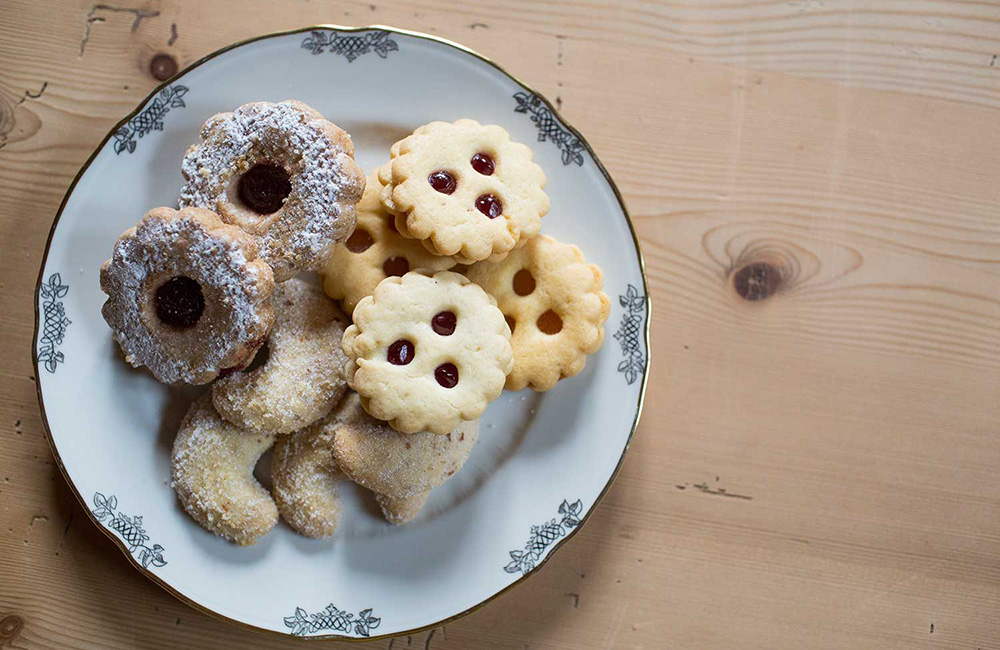 Kekse & Gebäck am Nachmittag in der Villa Claudia Augusta